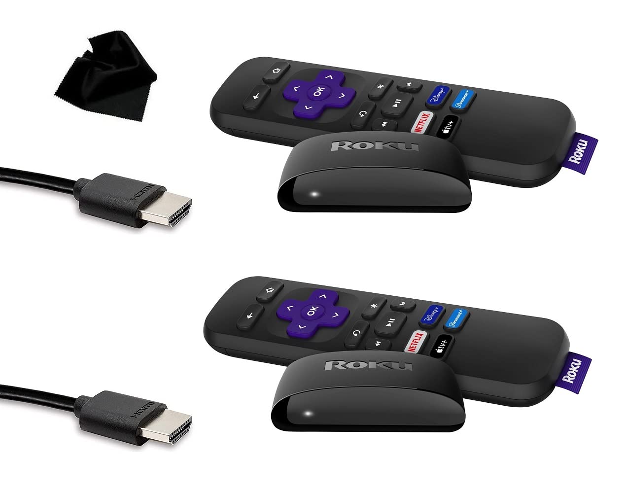 Amazon.com: Roku Express HD 2 Pack | Streaming Player HD with Roku